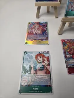 One Piece 9 CARD TCG LOT SR's, Nami,Boa Etc... All NM. LOVELY LADY LOT!! - Image 4