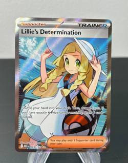 2025 Pokemon Lillie's Determination Full Art Mega Evolution 169/132 Card NM - Image 1