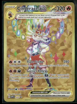 Cinderace ex Holofoil Promo SV: Scarlet & Violet Promo Cards 163 NM - Image 1