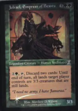 Jolrael, Empress of Beasts - Timeshifted: #81, MTG - Foil Nm C254 - Image 1