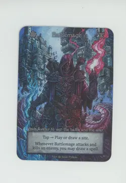 2023 Sorcery Contested Realm Alpha Foil Battlemage - Image 1