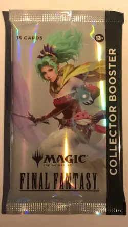 One Magic The Gathering MTG Final Fantasy FF Collector Booster Pack New Sealed - Image 2