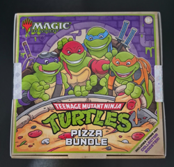 Magic the Gathering MTG TMNT Teenage Mutant Ninja Turtles Pizza Box New Unopened - Image 1