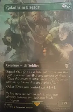 Galadhrim Brigade (Borderless) Commander: the Lord of the Rings: Tales of... - Image 1