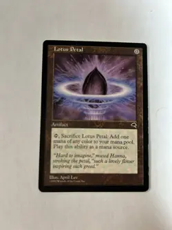 Lotus Petal Tempest . NM. Tracking Included. - Image 1