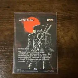 MTG All Will Be One - Borderless, NM-Mint, English Teenage Mutant Ninja Turtles - Image 1