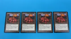 4x MAGMA MINE ARTIFACT PLAYSET VISIONS MTG MAGIC THE GATHERING NM / UNPLAYED - Image 1