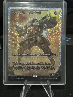 Krang, Utrom Warlord (Showcase) (Fracture Foil) Teenage Mutant Ninja Turtles... - Image 1