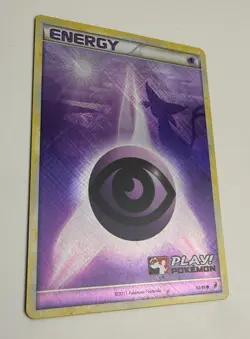 2011 POKEMON CALL OF LEGENDS ESPEON PSYCHIC ENERGY 92/95 PLAY! HOLO PROMO NM F - Image 4