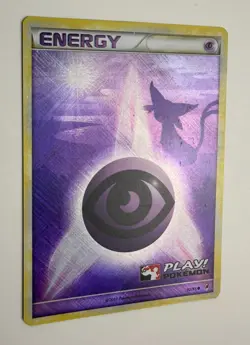 2011 POKEMON CALL OF LEGENDS ESPEON PSYCHIC ENERGY 92/95 PLAY! HOLO PROMO NM F - Image 5