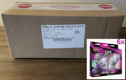 Case of Six (6) Pokemon TCG: Calyrex VMAX League Battle Deck EN - SEALED - Image 1