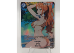 Nami One Piece CUSTOM Hentai Waifu Goddess Story Anime Trading Card - Image 1