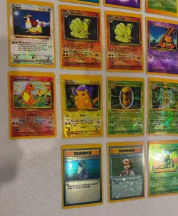 1990s VINTAGE POKEMON ENGLISH PRISM VENDING STICKERS LOT OF 28 CARDS PIKACHU + - Image 4