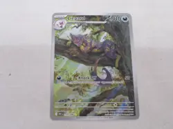 2025 Pokemon Scarlet & Violet Black Bolt RARE Illustration #137 Liepard HOLO IR - Image 1