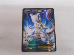 2015 Pokemon XY Breakthrough ULTRA RARE FULL ART #157 Mewtwo EX HOLO UR - Image 1
