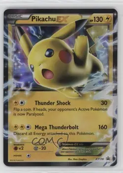 Pikachu EX Pokemon XY Black Star Promo #XY174 - Image 1