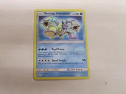 2017 Pokemon Sun and Moon Shining Legends RARE #27 Shining Volcanion HOLO R - Image 1