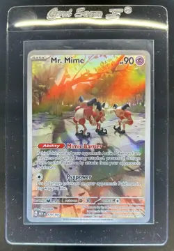 2023 Pokemon SV 151 Mr. Mime #179/165 - Image 1