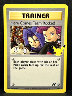 Here Comes Team Rocket! 15/82 Pokemon Celebrations: Classic Collection - NM - Image 1