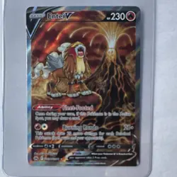 Pokemon Entei V Ultra Rare GG36/GG70 Crown Zenith Galarian Gallery Holo 230HP - Image 1