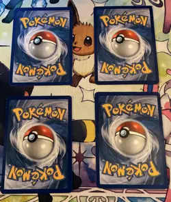 Pokemon TCG Eevee Lot (4) 2011-2013 Basic Common - Image 2