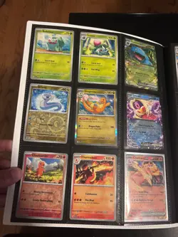 151 binder with Pokemon cards most are near mint - Image 3