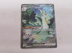 2025 Pokemon S&V Black Bolt RARE Special Illustration #164 Serperior EX HOLO SIR - Image 1