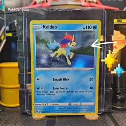 Keldeo Swirl Promo Cosmos Holo Astral Radiance Pokemon TCG 045/189 SWSH10 - Image 1