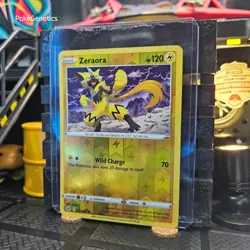 Zeraora Fusion Strike Reverse Holo Pokemon TCG 102/264 Sword & Shield Rare - Image 2