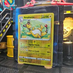 Ampharos Evolving Skies Reverse Holo Pokemon TCG 056/203 Sword & Shield Rare - Image 2