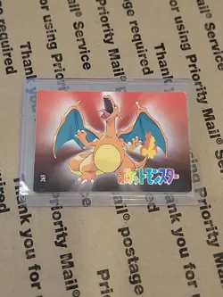 1999 Vintage Pocket Monsters Prism - Waifu Misty On Snorlax #267 Charizard - Image 3
