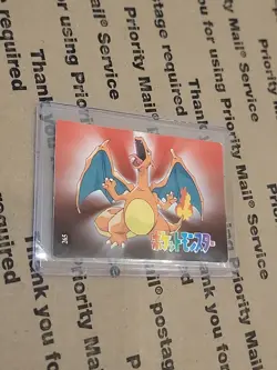 1999 Vintage Pocket Monsters Prism - Waifu Misty On Snorlax #267 Charizard - Image 4