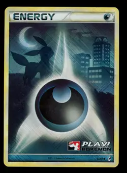2011 POKEMON CALL OF LEGENDS UMBREON DARK ENERGY 94/95 PLAY! STAMPED HOLO LP-M C - Image 1