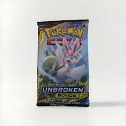2019 Pokemon Sun and Moon Unbroken Bonds Booster Pack Sealed - Image 1