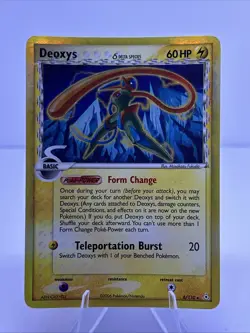 Pokemon TCG Deoxys Holo Delta Species Holon Phantoms Speed Forme 6/110 LP - Image 1