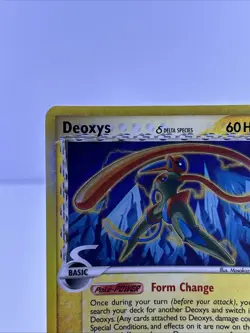 Pokemon TCG Deoxys Holo Delta Species Holon Phantoms Speed Forme 6/110 LP - Image 2