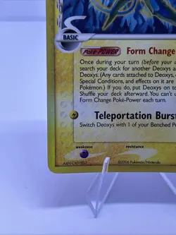Pokemon TCG Deoxys Holo Delta Species Holon Phantoms Speed Forme 6/110 LP - Image 5