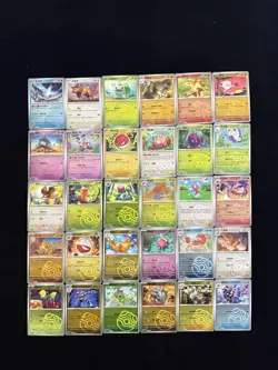 2025 Pokemon TCG S-Chinese Master Ball 151C 077/151 056/151 C Ponyta Lot*30 VT30 - Image 1