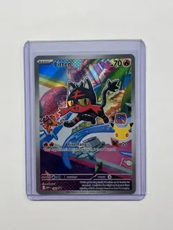 Pokemon TCG First Partner Illustration Collection Series 1 Alola GEN 7 Starters - Image 2