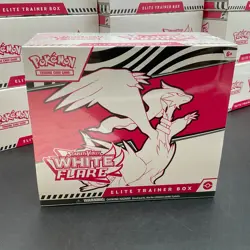 Lot of (20) Pokemon TCG Scarlet & Violet White Flare Elite Trainer Boxes SEALED - Image 2