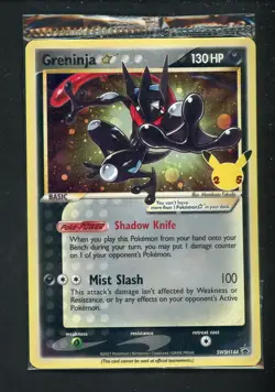#2 2021 Pokemon Celebrations BSP ETB #SWSH144 Greninja Gold Star Sealed - Image 1