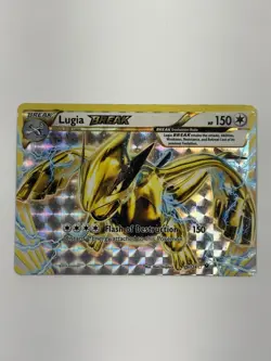 Pokemon TCG Lugia Break 79/124 XY Fates Collide Holo Lightly Played Lugia - Image 1