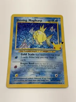 Pokemon TCG Shining Magikarp 66/64 Holo Celebrations Classic Collection NM - Image 4