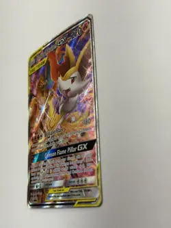 Pokemon TCG Charizard & Braixen Gx SM230 Black Star Promo Tag Team HP - Image 2