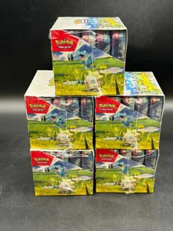 Lot of (5) Pokemon TCG Mega Evolution Ascended Heroes Mini Tin Display SEALED - Image 2
