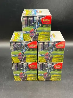 Lot of (5) Pokemon TCG Mega Evolution Ascended Heroes Mini Tin Display SEALED - Image 4