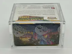 Pokemon TCG Sword & Shield Evolving Skies Booster Box Sealed w/ Acrylic Case - Image 5