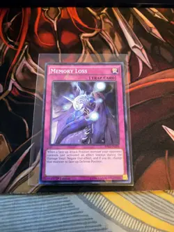 YUGIOH TCG MEMORY LOSS BP03-EN229 SHATTERFOIL 1ST EDITION - Image 1