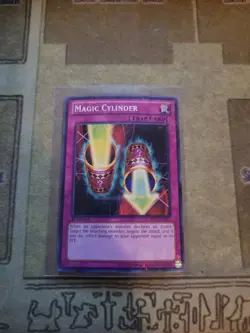 YUGIOH MAGIC CYLINDER BP01-EN091 STARFOIL 1ST ED NM - Image 1