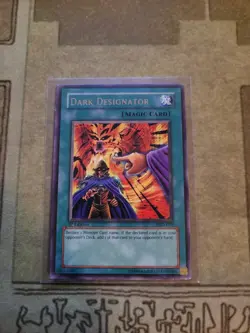 YUGIOH DARK DESIGNATOR PGD-079 RARE 1ST ED VLP 1996 - Image 1